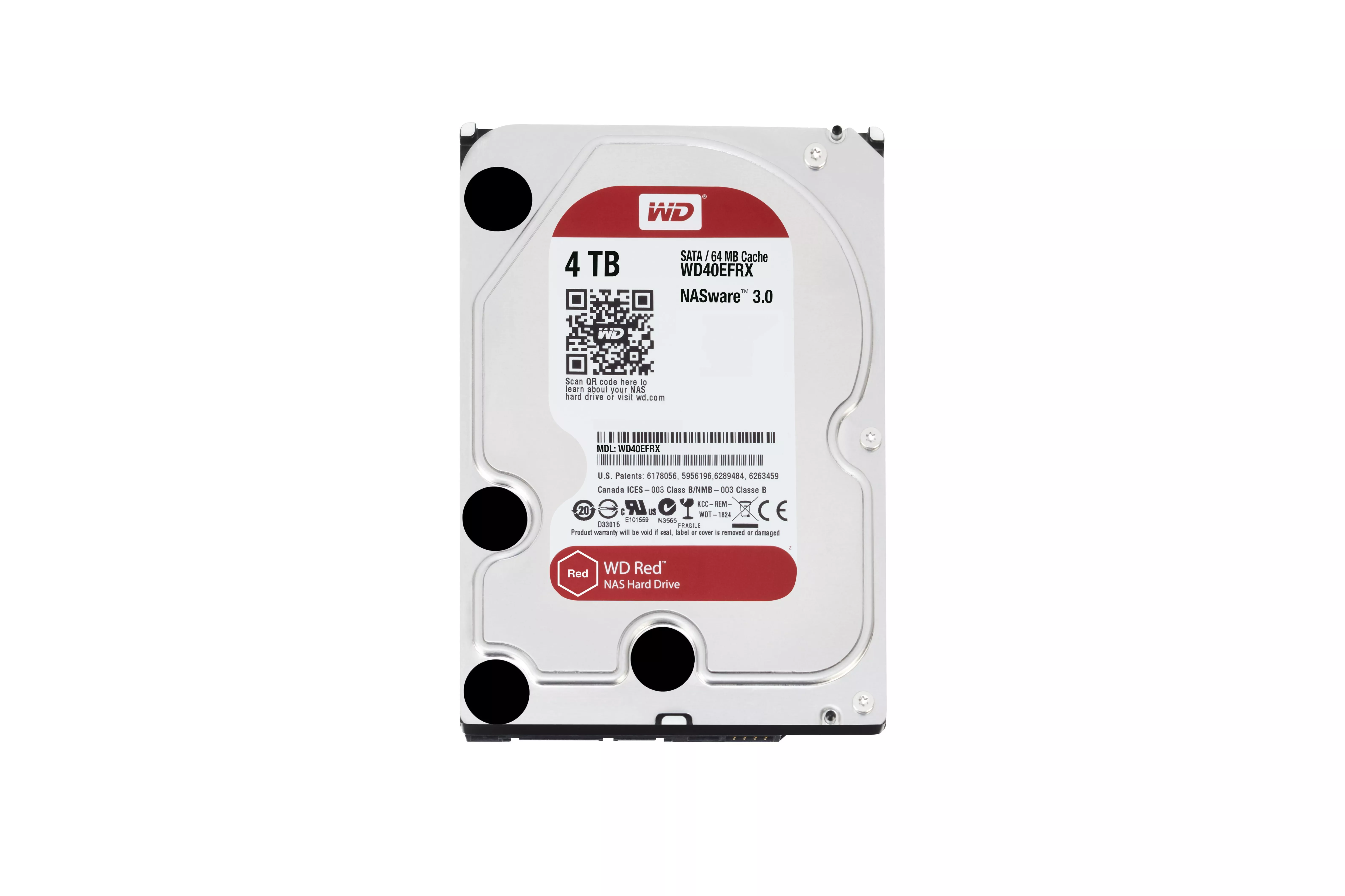 Almacenamiento Confiable Western Digital Red 4TB 3.5 Reacondicionado WD40EFRX-RFB