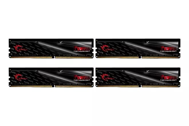 F4-2400C15Q-64GFT módulo de memoria 64 GB 4 x 16 GB DDR4 2400 MHz, Memoria RAM