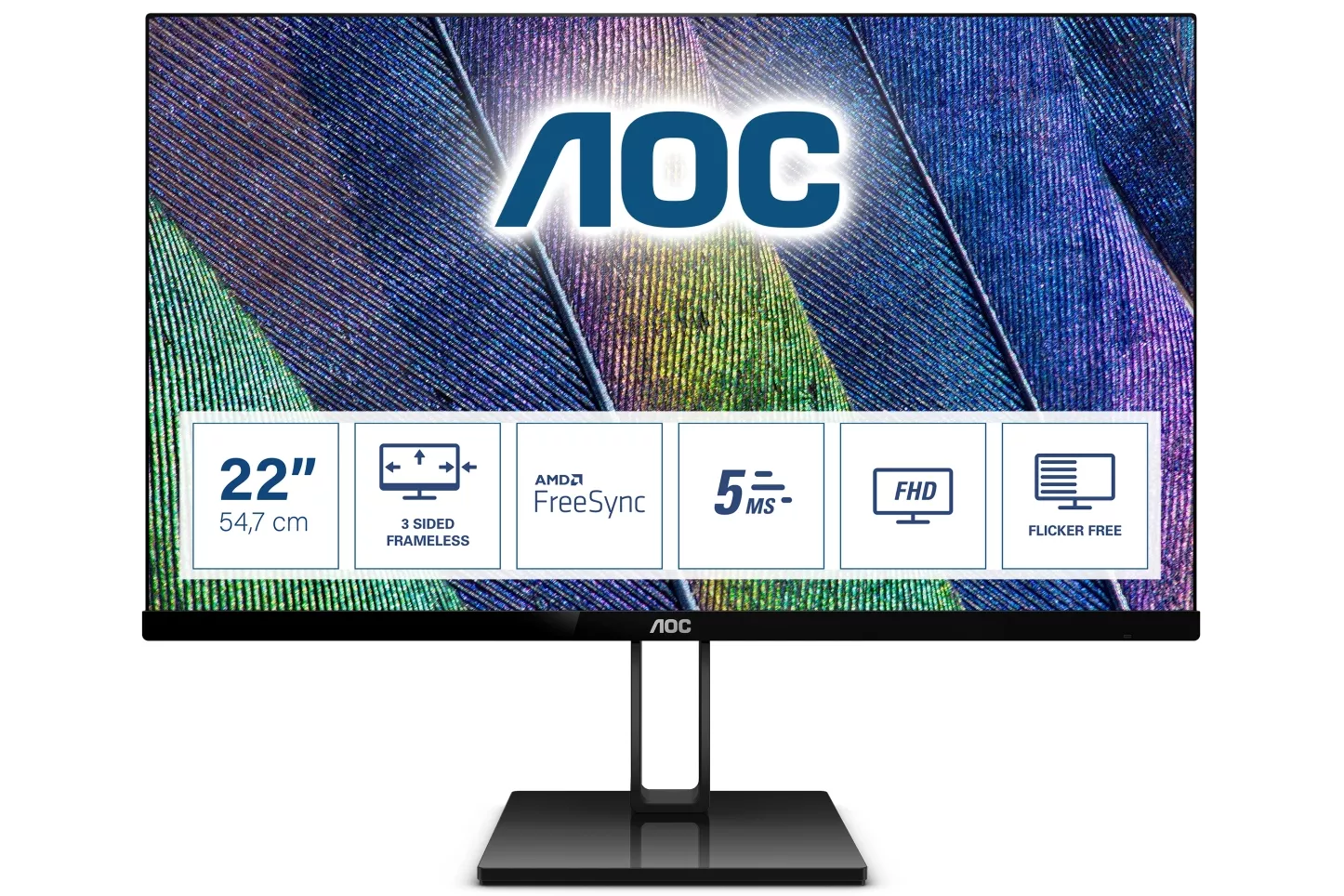 AOC 22V2Q 21.5