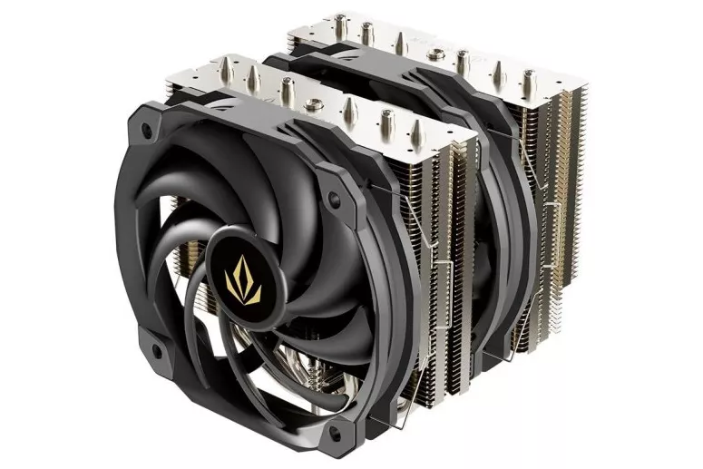 Forgeon Windlord Black 6Pipes Ventilador CPU Dual Heatsink 2x140mm Negro