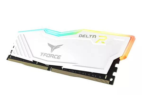 Team Group Delta DDR4 8GB PC4-25600 3200Mhz RGB Blanco C16 - Memoria RAM