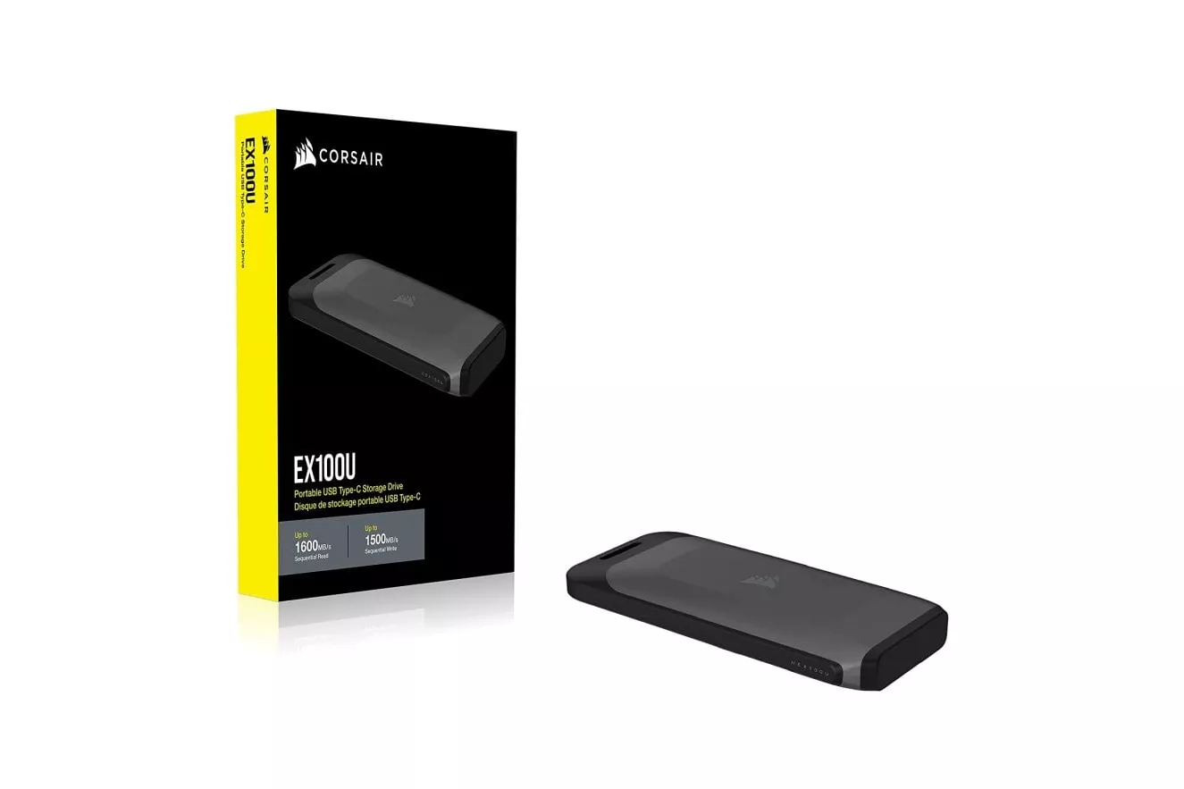 Corsair EX100U Disco Duro Externo Portátil SSD 1TB USB-C