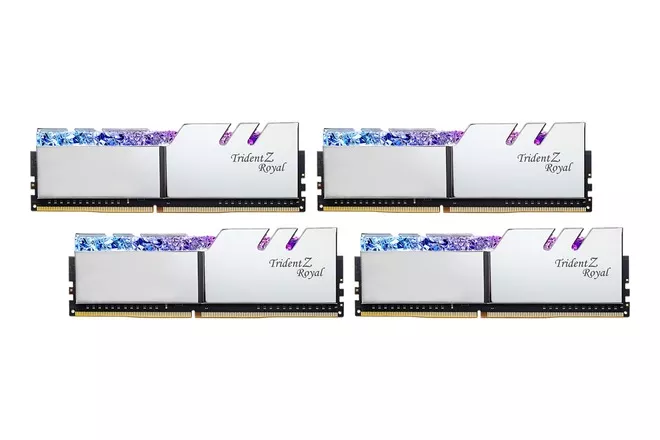 Trident Z Royal F4-3600C16Q-64GTRSC módulo de memoria 64 GB 4 x 16 GB DDR4 3600 MHz, Memoria RAM