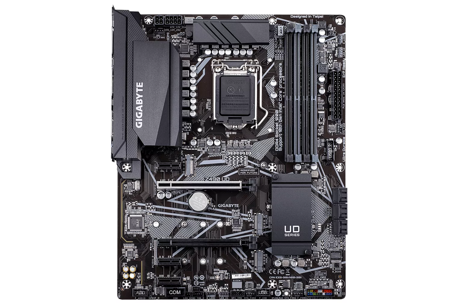 Placa Base Gigabyte Z490 UD (rev. 1.0) Intel Z490 Socket 1200 ATX