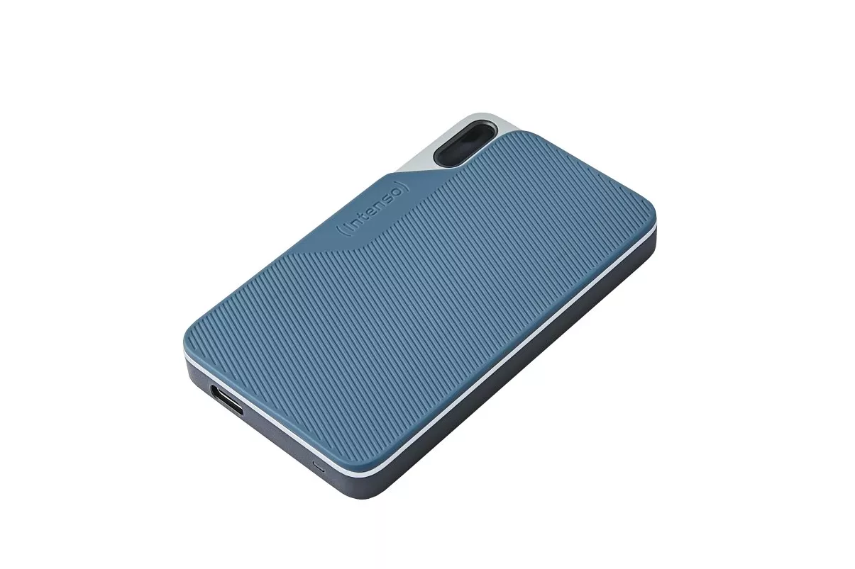 Intenso TX100 Disco Duro Externo SSD 250GB USB-C Azul