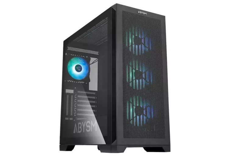 Abysm Gaming Danube Mura BX300 ARGB E-ATX Cristal Templado USB 3.2 Negra