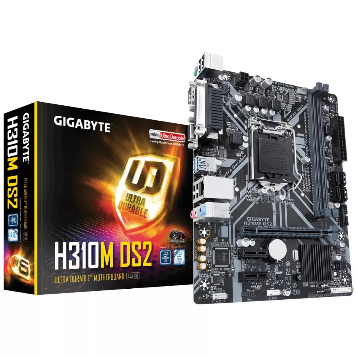 Placa Base Gigabyte H310M DS2 Intel H310 Socket 1151 MATX