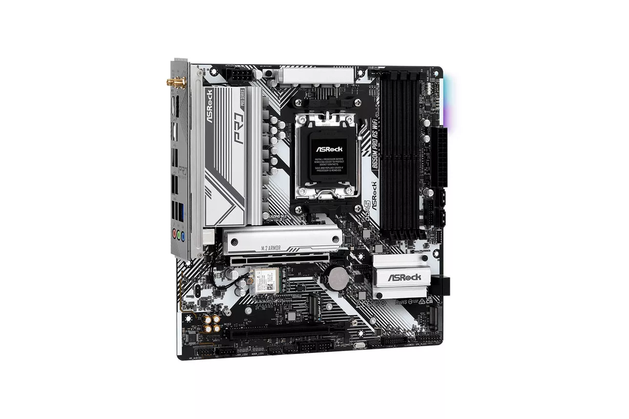 Placa Base ASRock B650M Pro RS WIFI Socket AM5