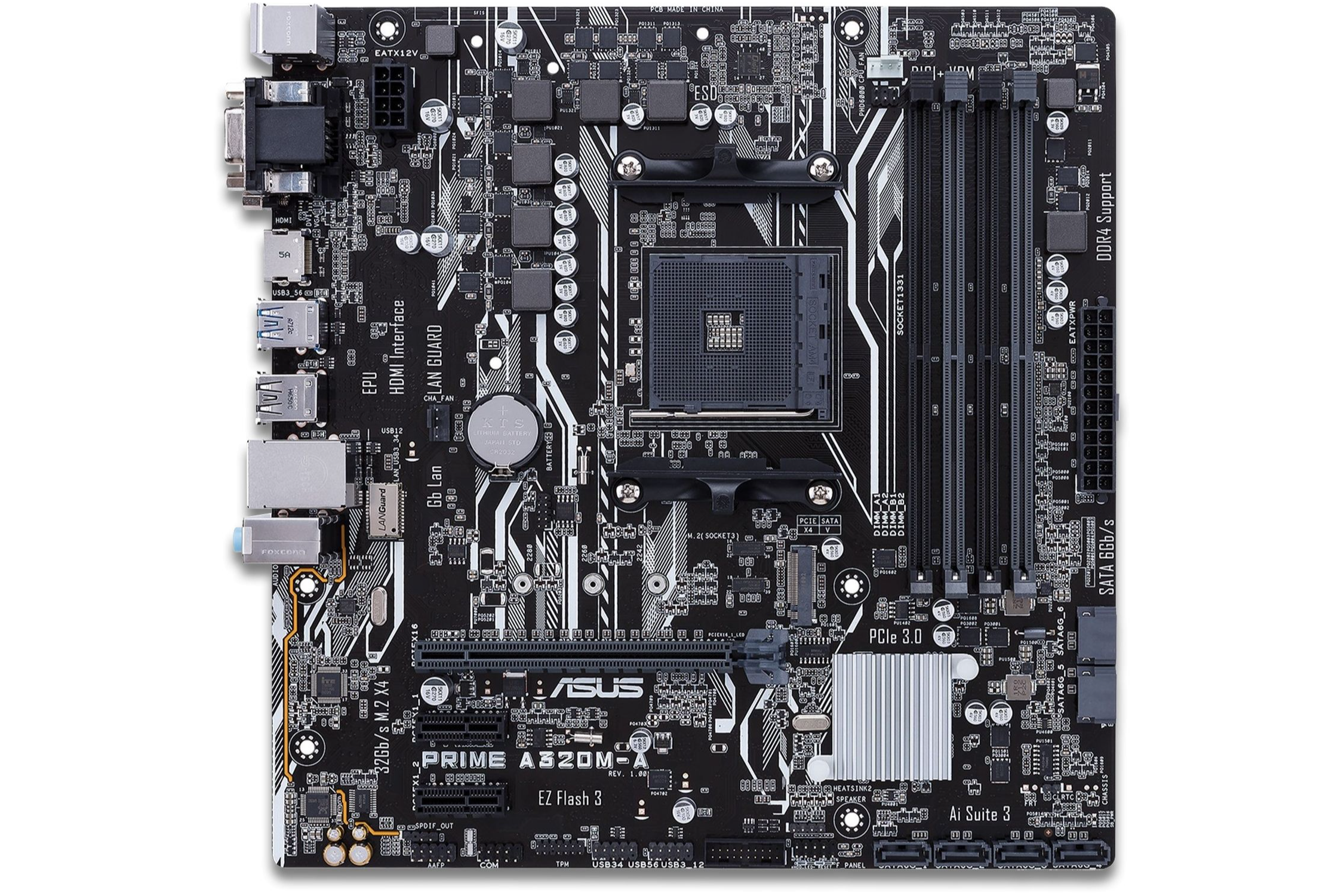 Processeur AMD Ryzen 5 1600 + Carte Mère ASUS A320M-A - Reconditionné Vendeur