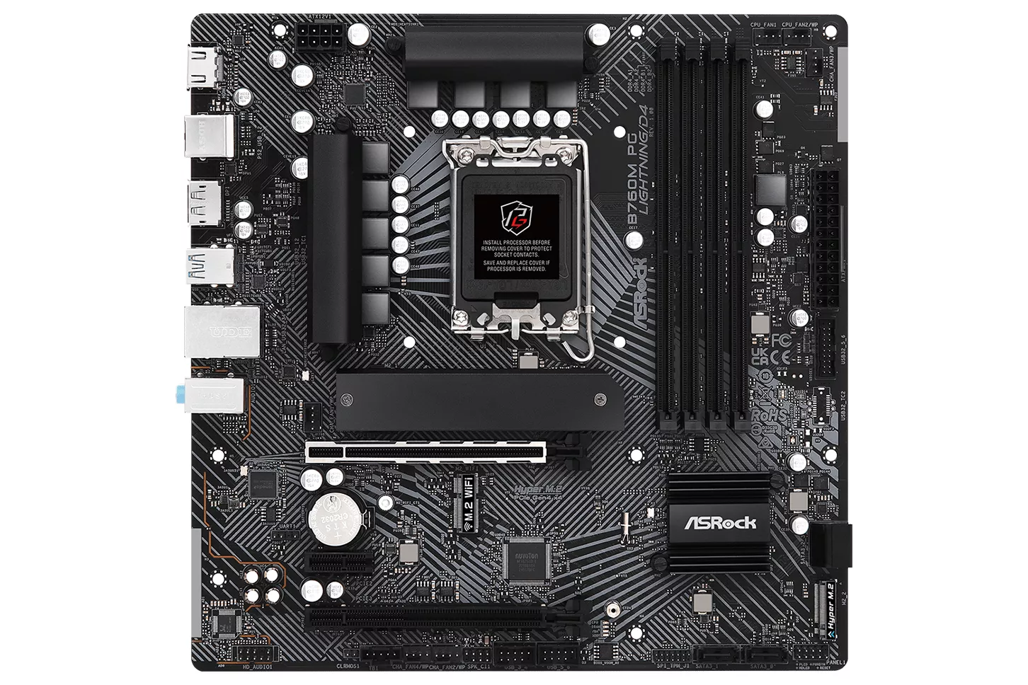 Asrock B760M PG LIGHTNING/D4 M.2 D4