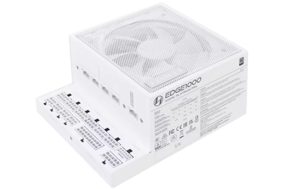 Fuente Modular Lian Li Edge 1000W 80+ Blanca