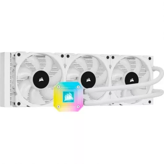 Corsair iCUE H150i ELITE CAPELLIX Kit de Refrigeración Líquida Blanco