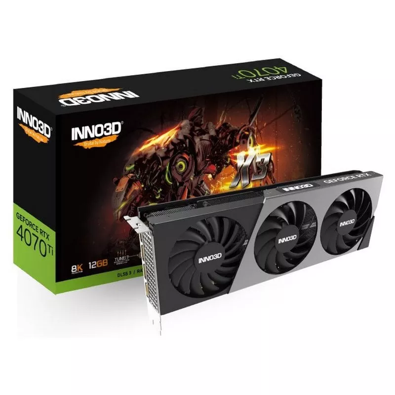 Inno3D GeForce RTX 4070 Ti X3 12GB GDDR6X DLSS3