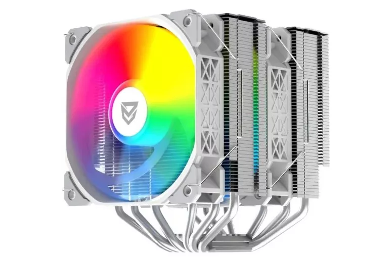 Nfortec SCULPTOR X Ventilador CPU Doble 6 Pipes 2x120mm A-RGB PWM Blanco