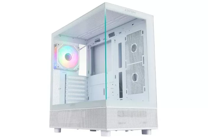 Abysm Gaming Danube Sava H400 Full Tower Doble Cristal Templado USB-C Blanca