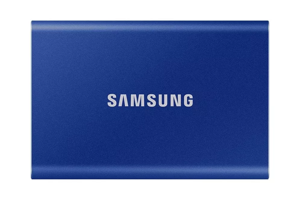 Samsung T7 Disco Duro SSD PCIe NVMe USB 3.2 500GB Azul