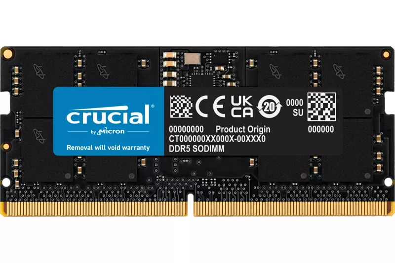 Memoria DDR5 Crucial CT24G56C46S5 24GB 1x24GB 5600MHz CL46 SoDIMM