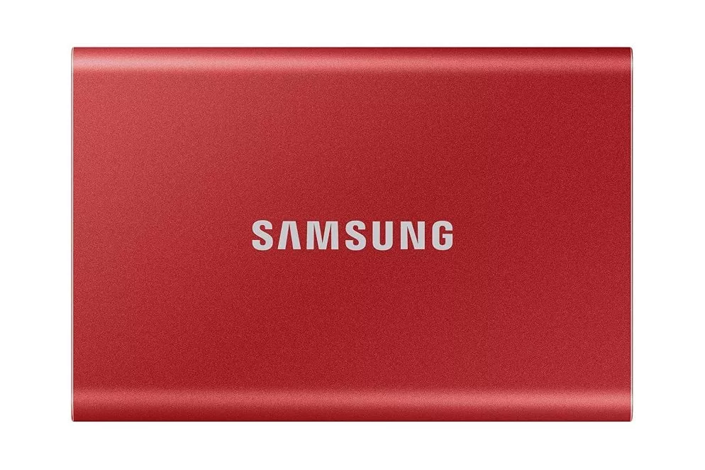 Samsung T7 SSD 2TB USB-C Rojo