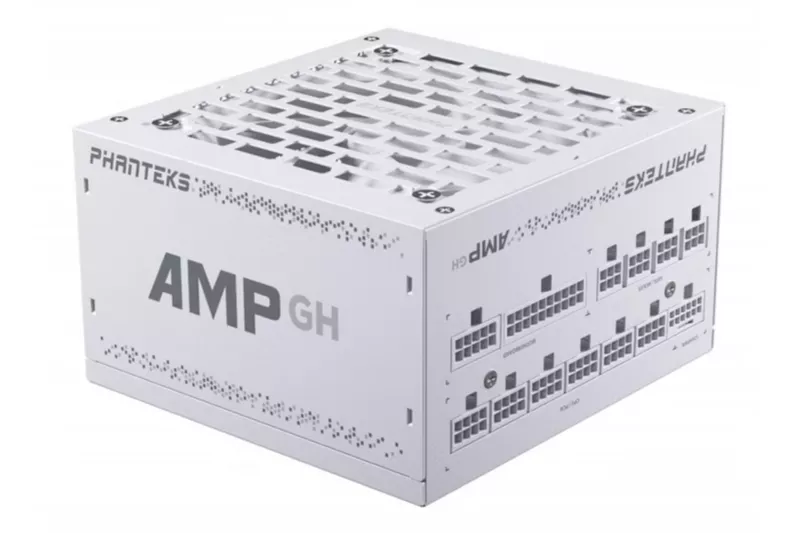 Fuente Modular Phanteks AMP GH PCIe 5.0 1000W 80+ Platinum Blanca