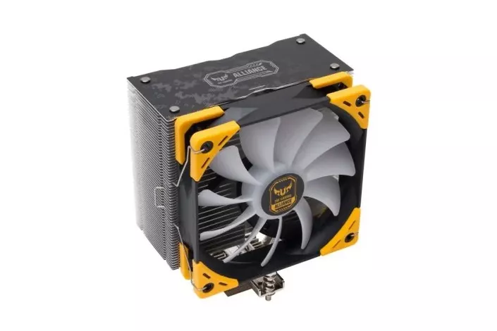 Scythe Kotetsu Mark II TUF Gaming Alliance Ventilador 120mm Negro/Amarillo