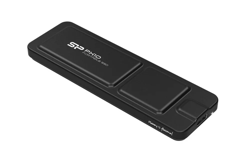 Silicon Power PX10 Unidad SSD PCIe Externa Portátil 2TB USB-C Negra