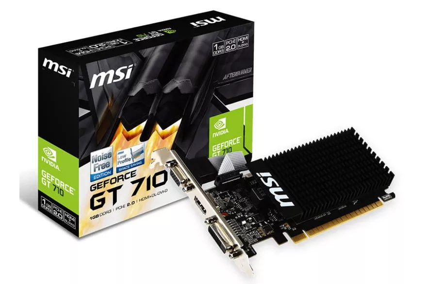 MSI GeForce GT710 1GB DDR3 Low Profile