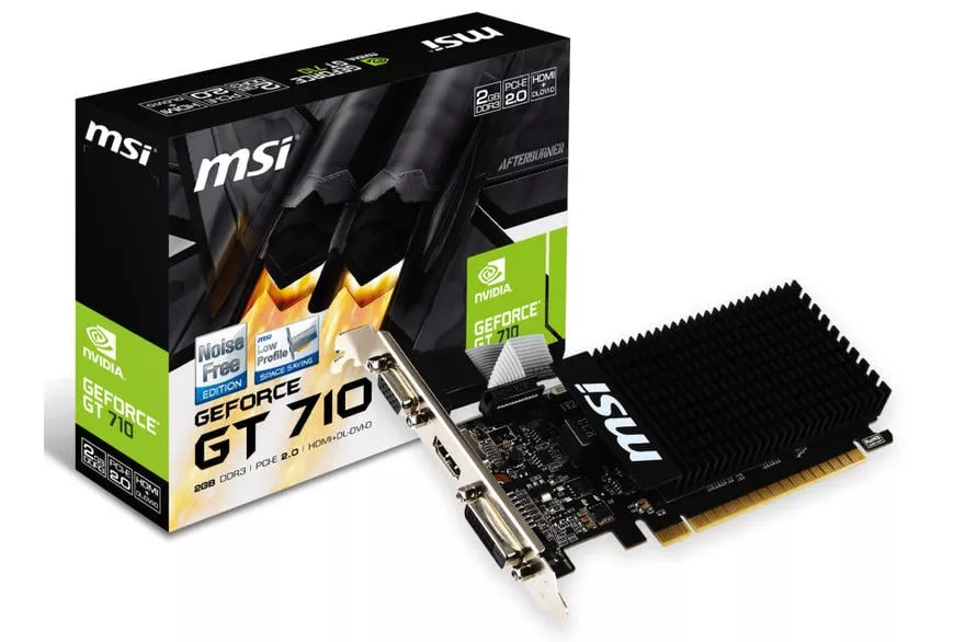 MSI GeForce GT710 2GB DDR3 Low Profile