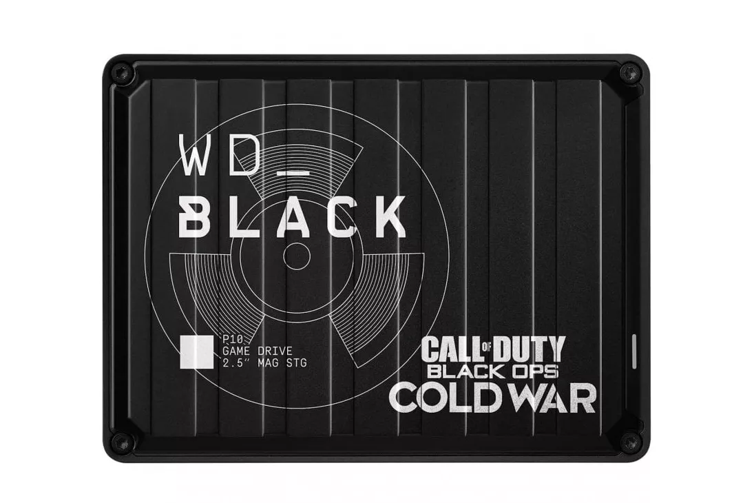 WD Black P10 Call of Duty Black Ops Cold War Special Edition 2TB USB 3.1