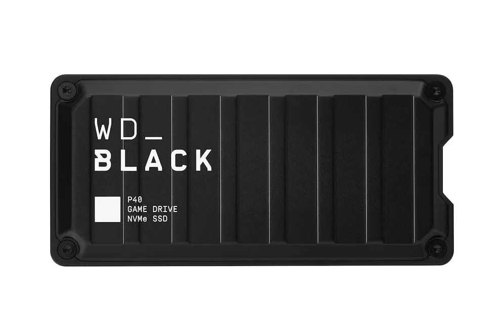 WD BLACK P40 SSD Portátil 500GB USB-C Negro