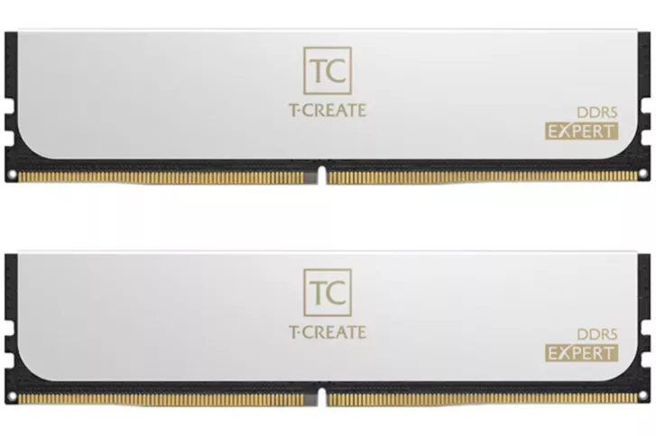 Team Group Kit 32GB (2 x 16GB) DDR5 6400MHz T-Create Expert Blanco CL32