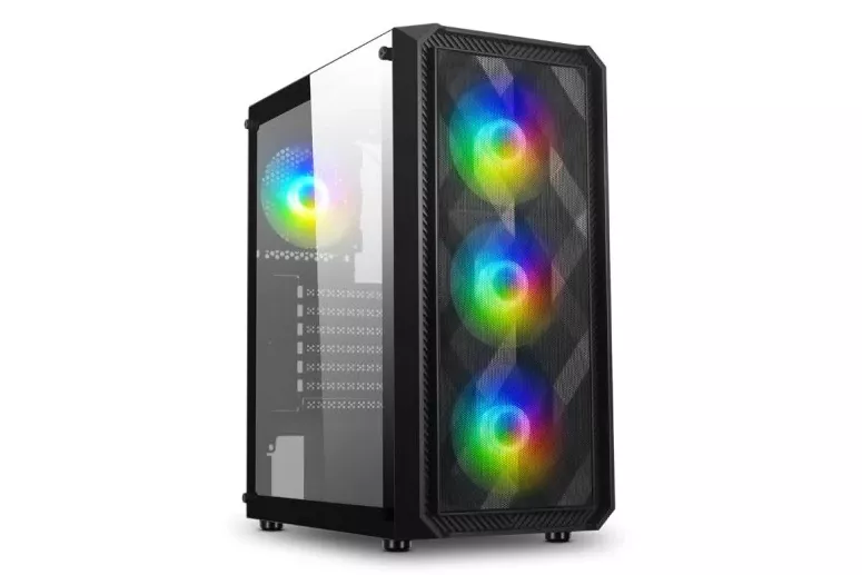 1Life C:Glare Torre E-ATX RGB Negra