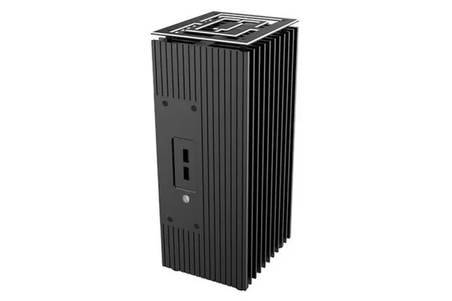 Akasa Turing TN Caja Compacta sin Ventilador para Placas Base Intel NUC de 11ª Generación Negra