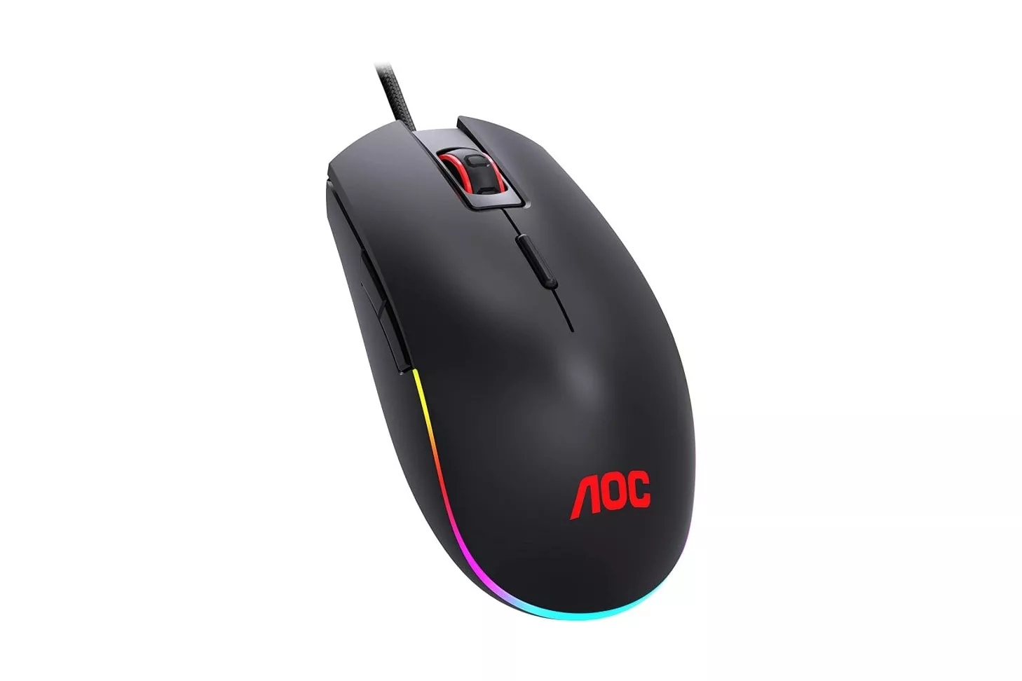 AOC GM500 Ratón Gaming 5000 DPI Negro