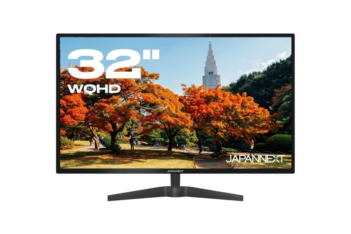 JAPANNEXT JN-IPS3200WQHD 32型 60Hz IPS-ADS液晶モニター(2560 x 1440 WQHD) HDMI JAPANNEXT 32インチ液晶モニター IPS3200WQHD 32-inch WQHD Desktop