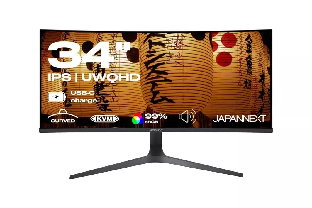 JAPANNEXT JN-IPSC34UWQHDR-C65W-H 34