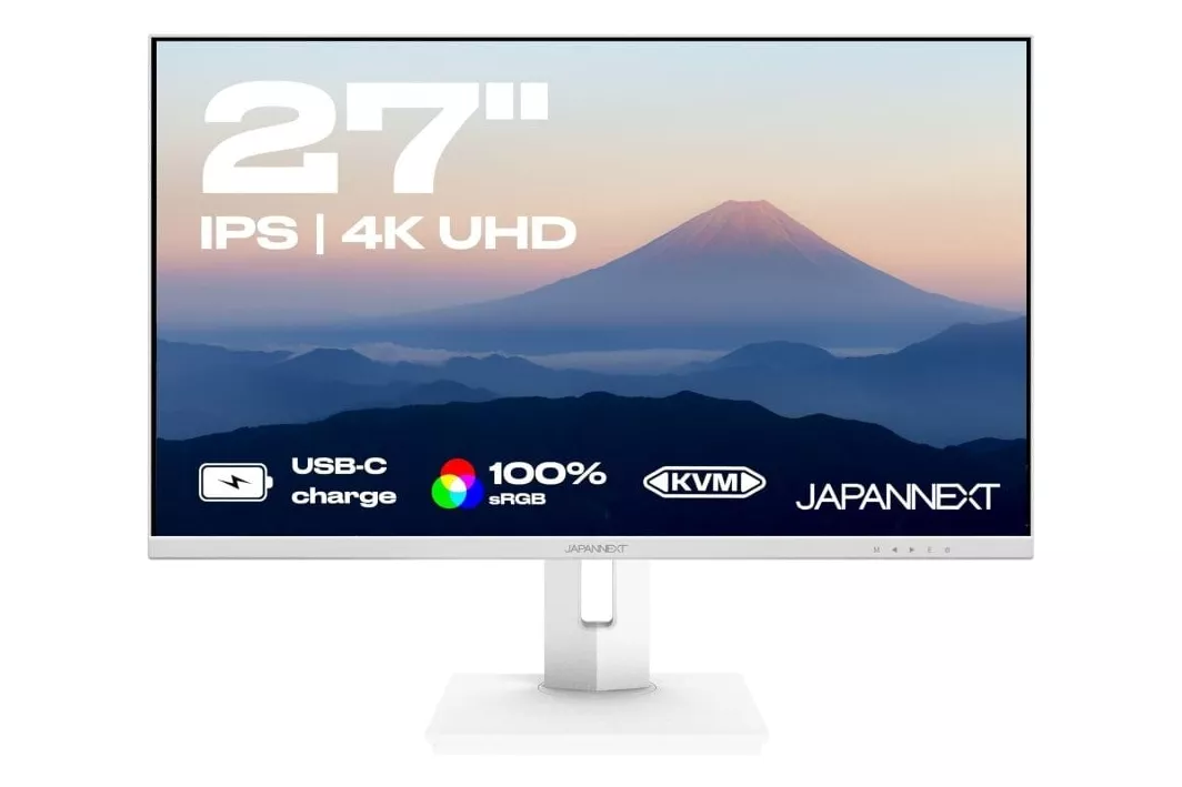 JAPANNEXT JN-IPS27UHDR-C65W-HSP-W 27