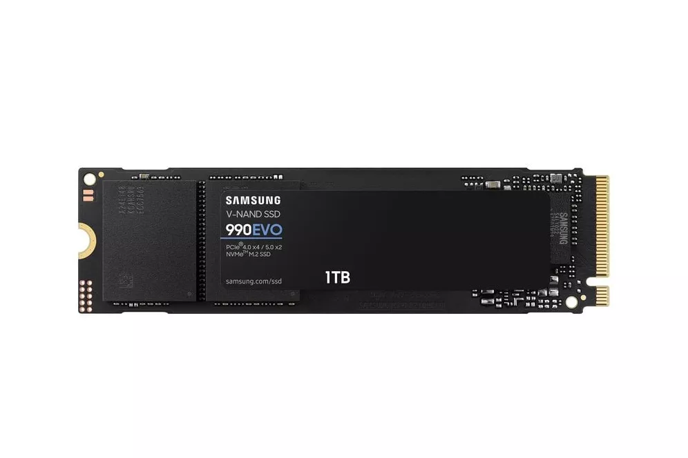 Samsung 990 EVO 1TB SSD M.2 PCIe 4.0 x4/5.0 x2 NVMe 2.0