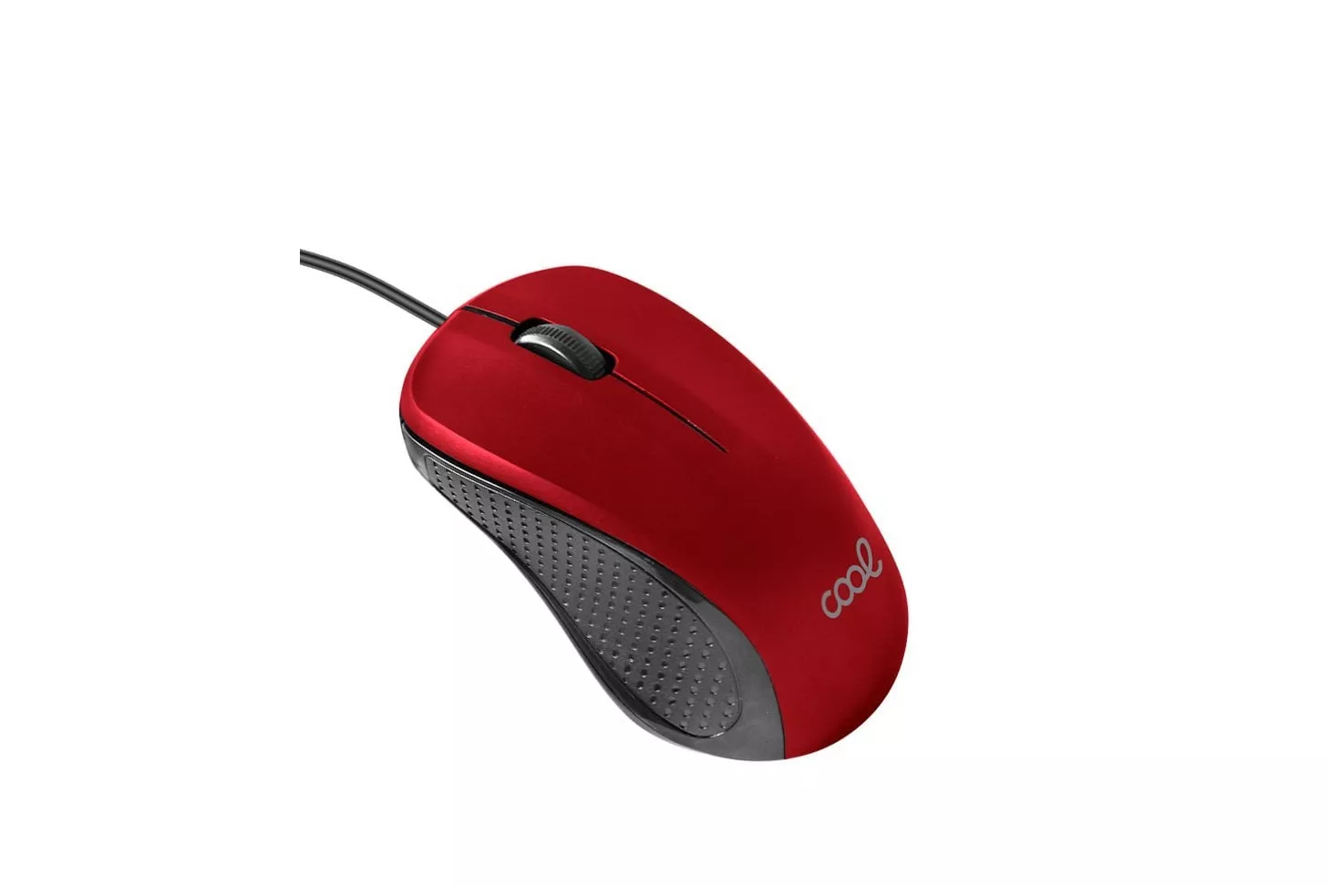 Cool Rato com Cabo USB Vermelho 1200 DPI