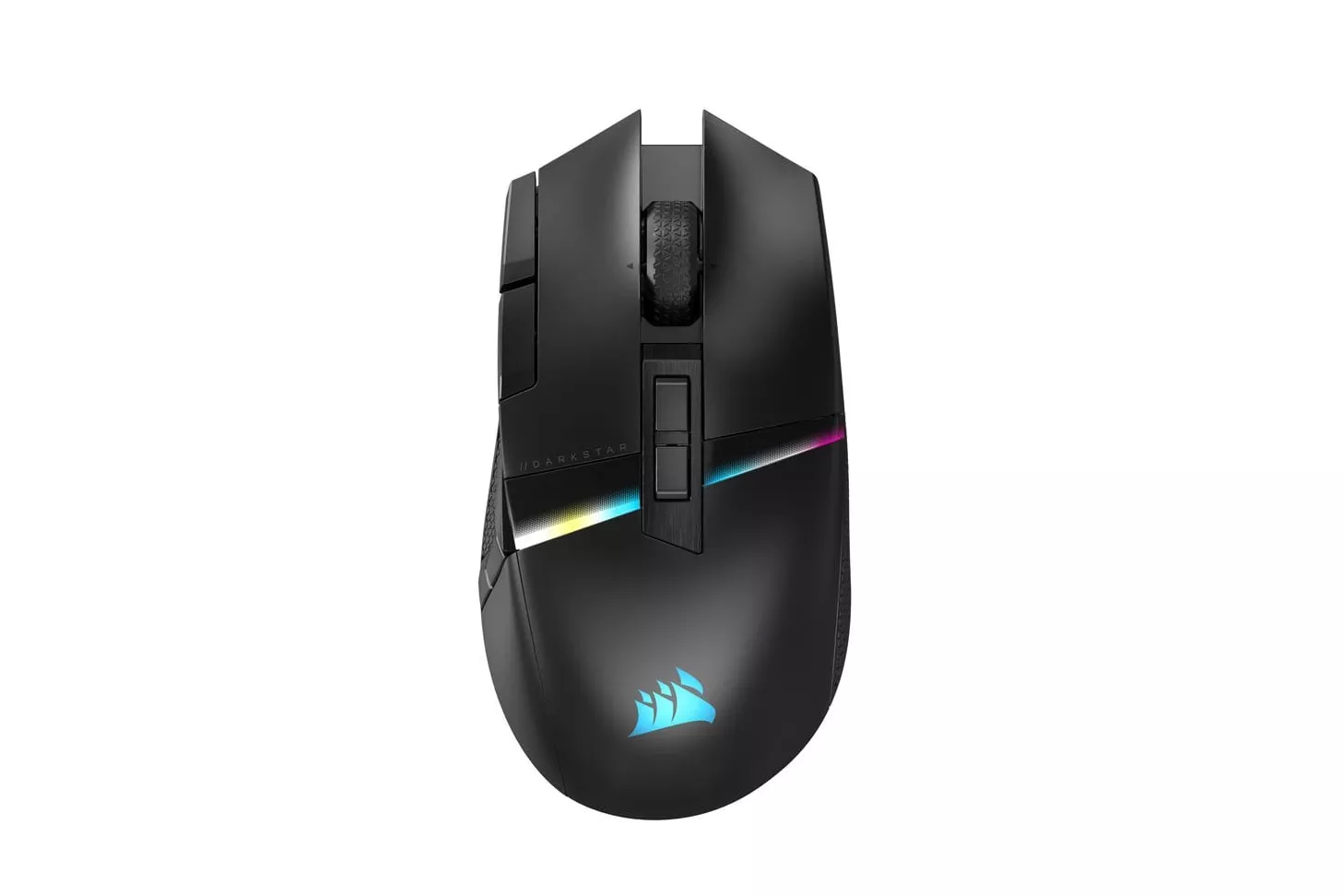 Corsair Darkstar Wireless RGB MMO Ratón Inalámbrico Gaming Negro 26000 PPP