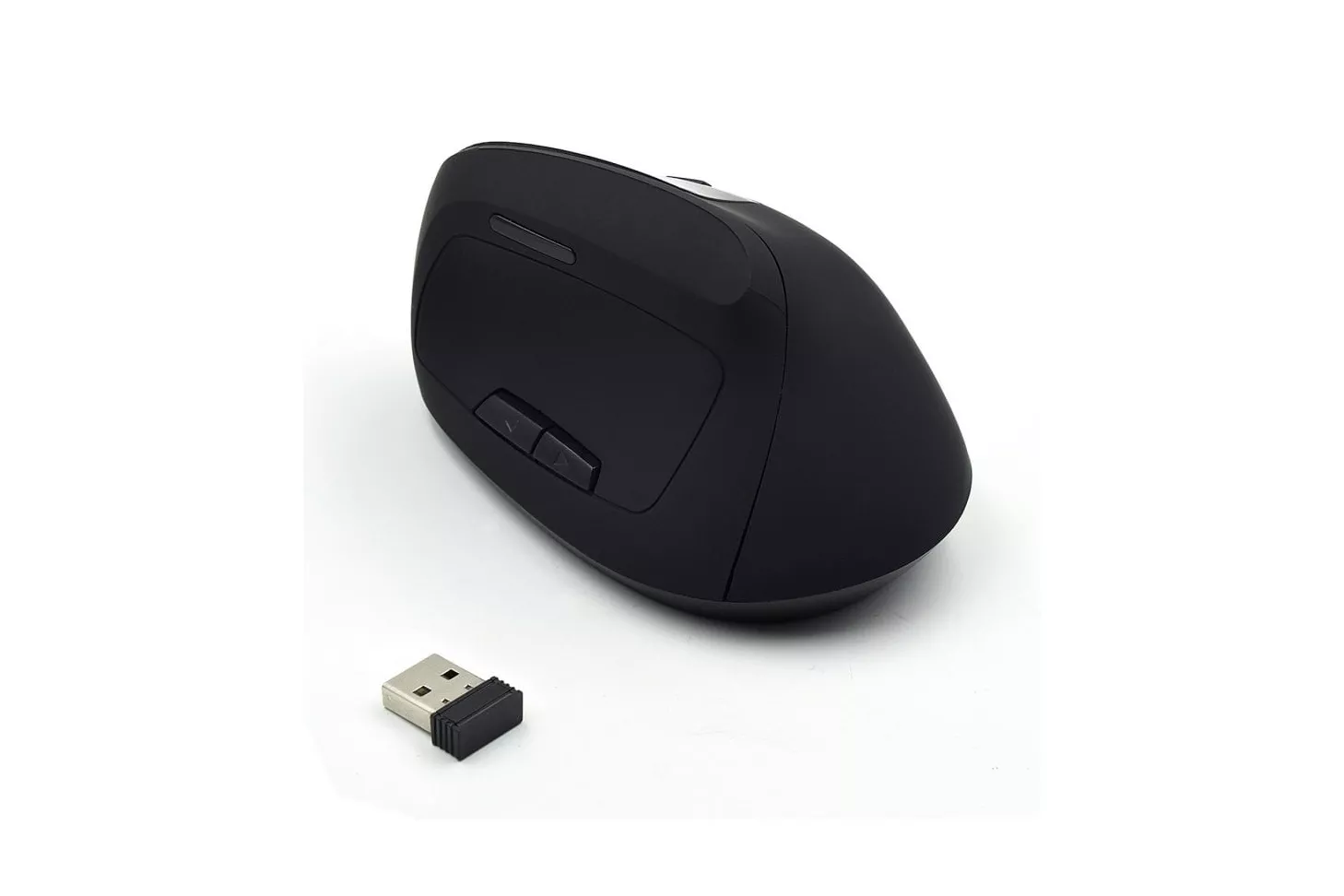 Ewent EW3158 Ratón Ergonómico Inalámbrico Negro