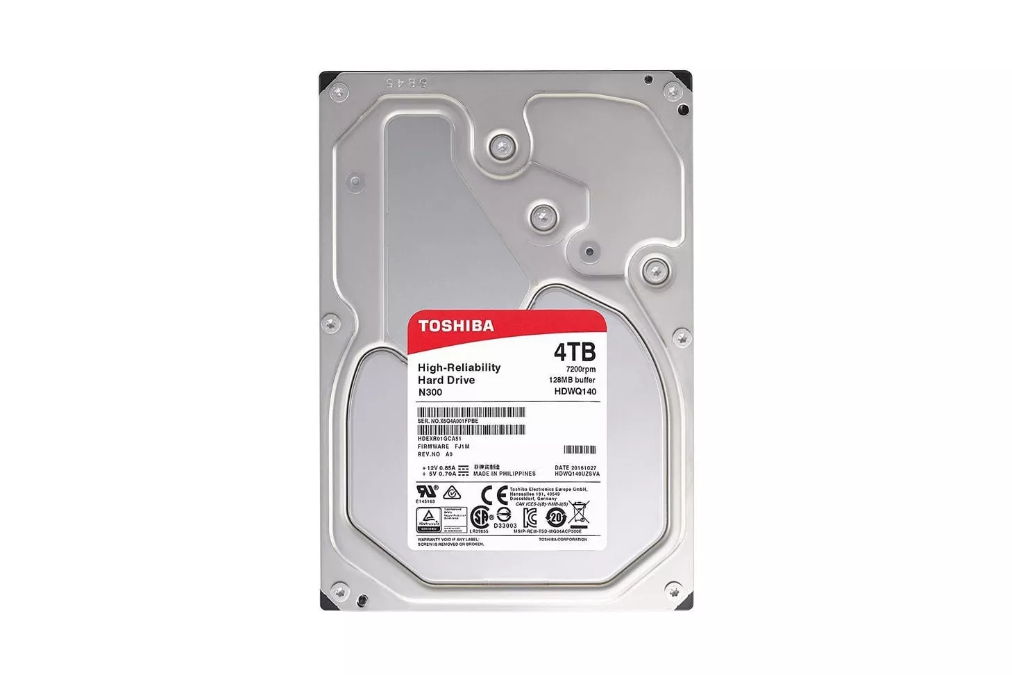 Toshiba N300 NAS 4TB 3.5