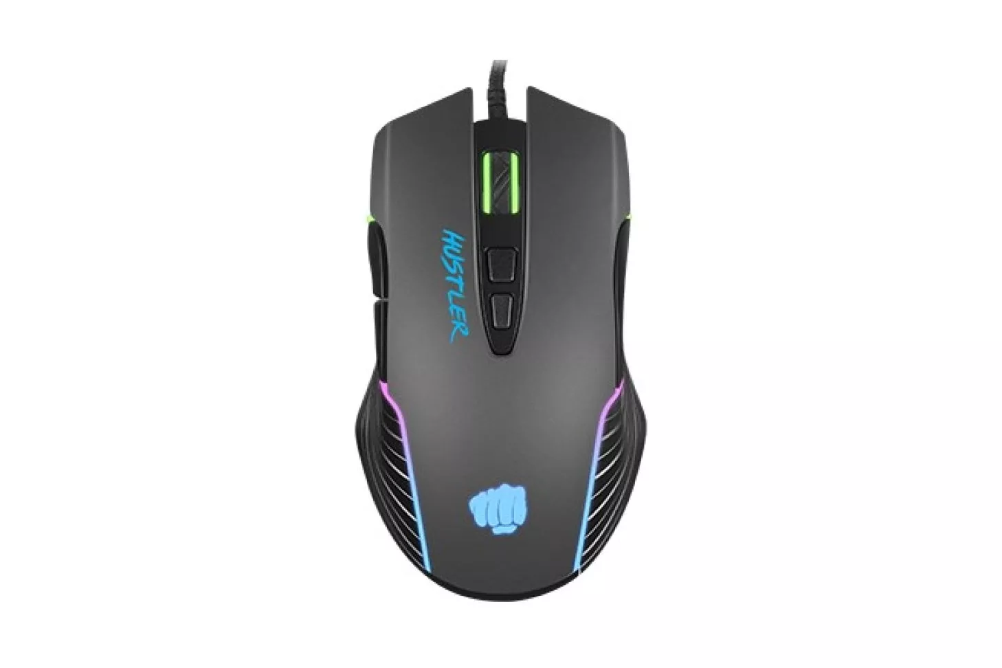 Fury Hustler Ratón Gaming 6400 DPI RGB