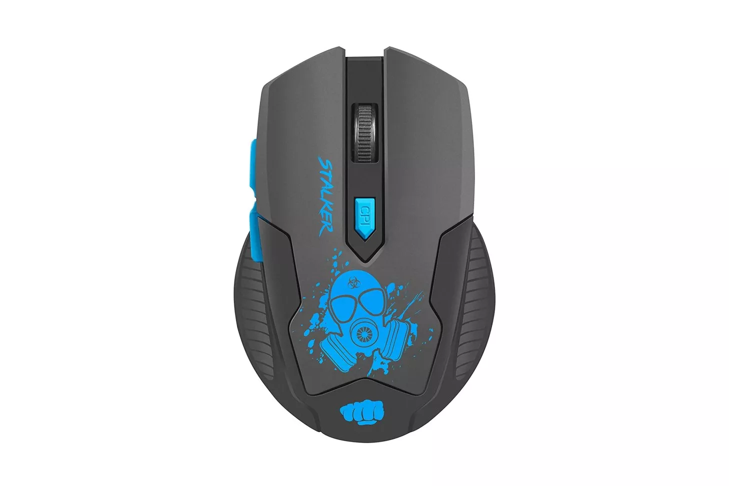 Fury Stalker Ratón Gaming Wireless 2000 DPI Negro/Azul