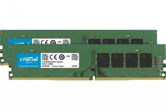 Crucial DDR4 2666 MHz PC4-21300 32GB 2x16GB CL19