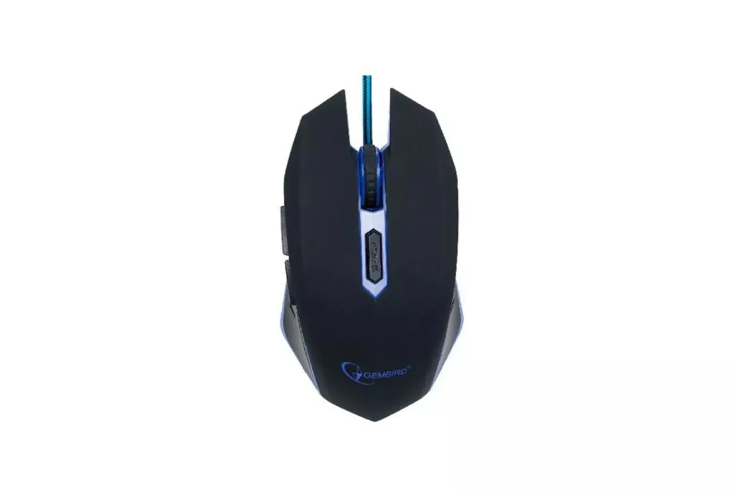 Gembird MUSG-001-B Ratón Gaming USB 2400DPI Negro LED