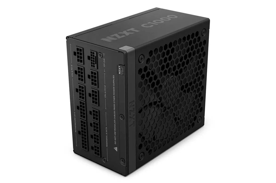 Fuente/PSU NZXT C1000 80 Plus Gold 1000W ATX 3.1 PCIE 5.0 Modular