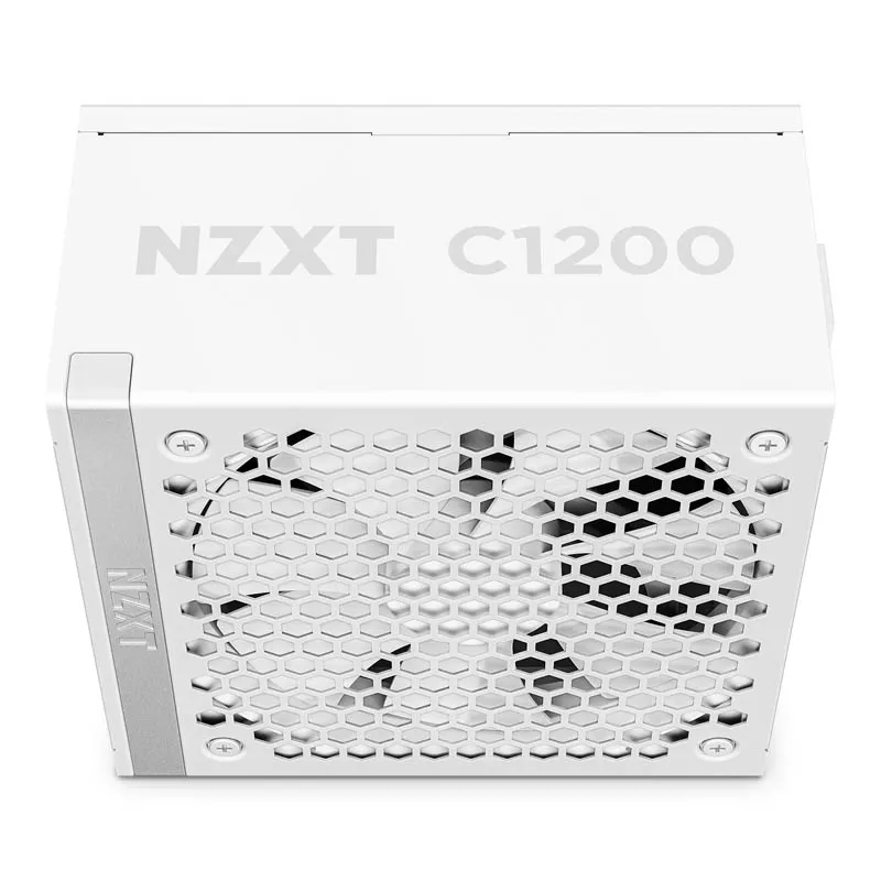 Fuente/PSU NZXT C1200 80 Plus Gold 1200W ATX 3.1 PCIE 5.0 Modular Blanco