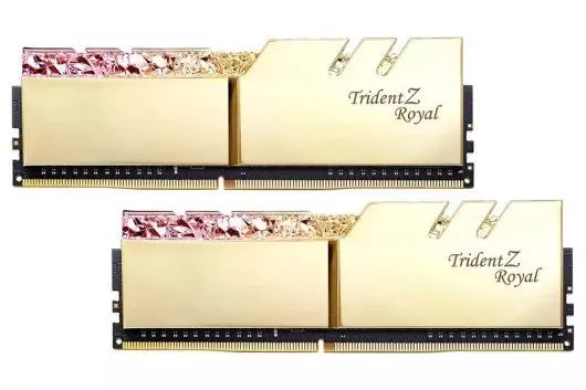 G.Skill Trident Z Royal DDR4 3600Mhz 2x8GB CL17 Dorado