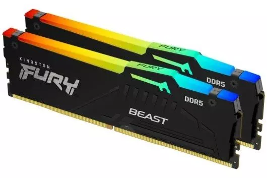 Kingston FURY Beast DDR5 RGB 6000MHz 32GB 2x16 CL36 AMD EXPO