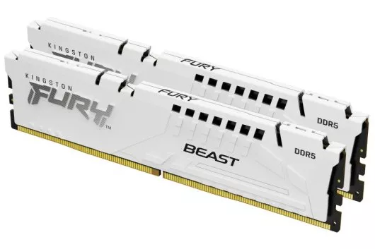 Kingston FURY Beast DDR5 6000MHz 32GB 2x16GB CL36 AMD EXPO Blanca